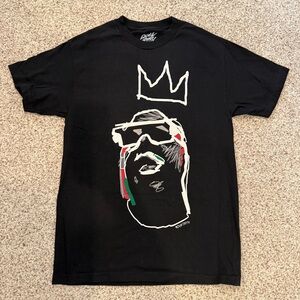 Rock Smith NYC NOTORIOUS 81 Graphic S/S Black T-SHIRT Streetwear Beats Collab L